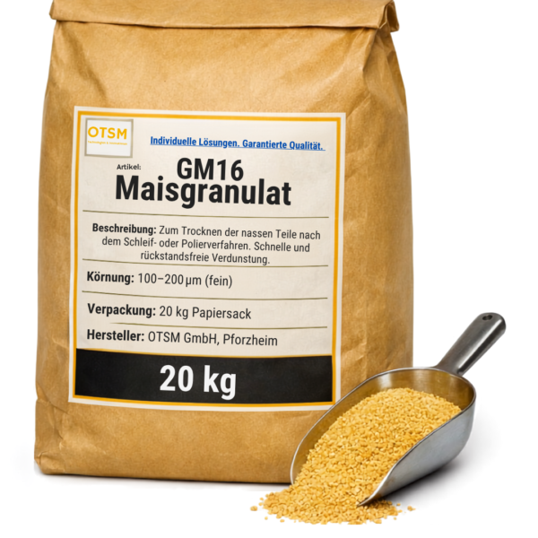 GM16 Maisgranulat / Trocknungsmittel 100 – 200µ