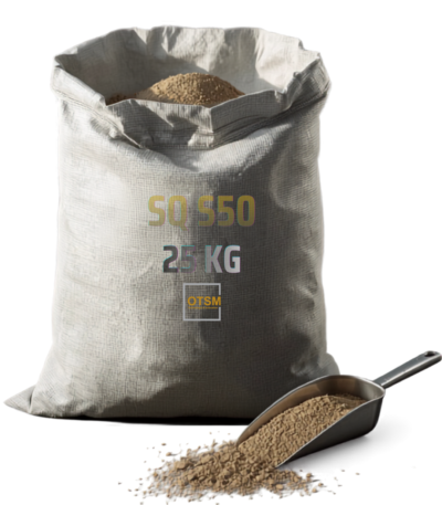 SQ S50 Universales Schleifmittel in Pulverform für mittelstarke Schleifprozesse