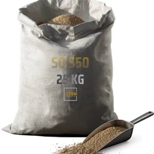 SQ S50 Universales Schleifmittel in Pulverform für mittelstarke Schleifprozesse