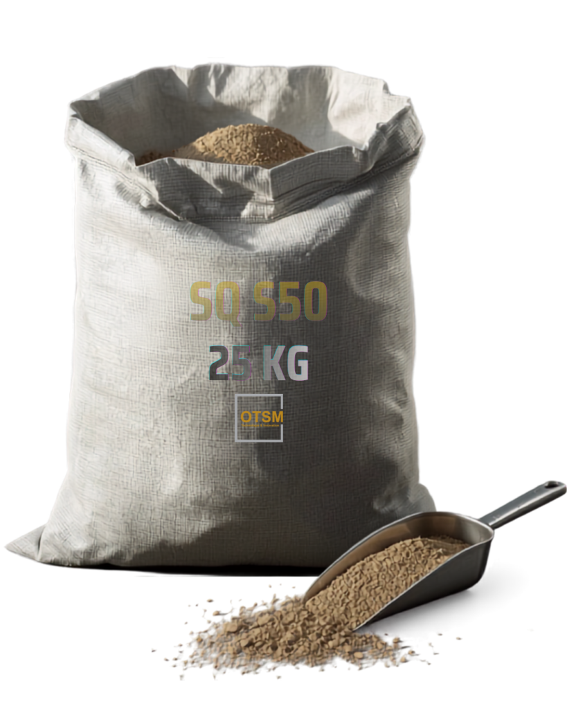 SQ S50 Universales Schleifmittel in Pulverform für mittelstarke Schleifprozesse