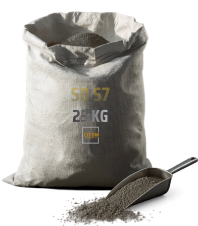SQ S7 Feinschleifmittel Pulver lange Standzeit im 25‑kg PP‑Sack